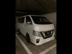 NISSAN�@NV350�L�����o���@�Ɂ@RECARO�i���J���j�@LX-F�@WU110�@BK�@����