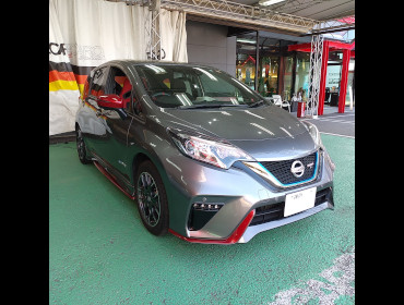 NISSAN�@�m�[�g�@e-power�@�Ɂ@RECARO�i���J���j�@SR-7�@GU100�@RED�@����