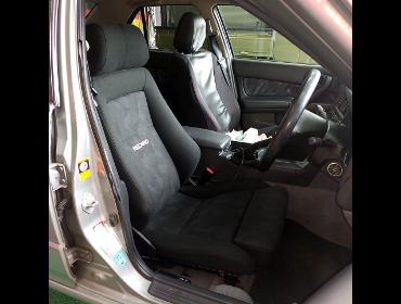 NISSAN�@�X�J�C���C���@R34�i1999�N�j�@�Ɂ@RECARO�i���J���j�@�G���S���h�@MV�@BK�@����