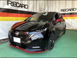 NISSAN�@�I�[���j�X���@FE13�i2022�N�j�@�Ɂ@RECARO�i���J���j�@�X�|�[�c�X�^�[GK100H�@BK�@����