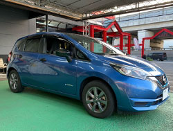 NISSAN�@�m�[�ge�p���[�@HE12�i2019�N�j�@�Ɂ@RECARO�i���J���j�@�X�|�[�c�X�^�[GK100H�@�u���[�@����