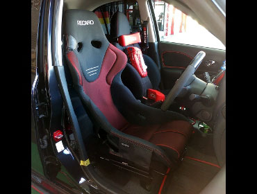 NISSAN�@�}�[�`�j�X���@K13�i2020�N�j�@�Ɂ@RECARO�i���J���j�@TS-G�@GK�@BK/RED�@����