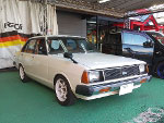 NISSAN�@�T�j�[�@B310�i1980�N�j�@�Ɂ@RECARO�i���J���j�@SR-7�@GU100�@�u���E���@����