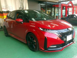 NISSAN�@�I�[���j�X���@FE13�i2022�N�j�@�Ɂ@RECARO�i���J���j�@SR-7F�@GU100H�@BK�@�V�[�g�q�[�^�[�t���@����