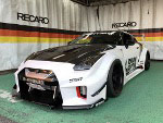 NISSAN�@GT-R�@R35�i2008�N�j�@�Ɂ@RECARO�i���J���j�@PRO RACER RMS 2700G�@�~���E�@����