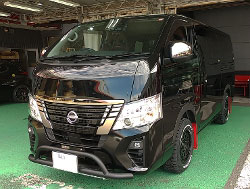 NISSAN�@�L�����o���@E26�i2023�N�j�@�Ɂ@RECARO�i���J���j�@SR-7F�@GU100�@�u���E���@�~���E�@����