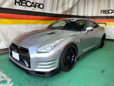 NISSAN�@35GTR�@R35�i2011�N�j�@�Ɂ@RECARO�i���J���j�@TS-G�@GK�@BK/SIL�@����