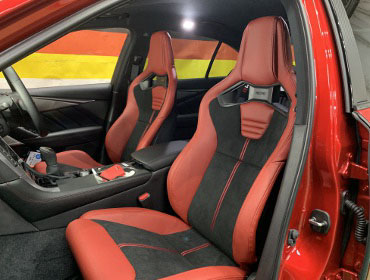 NISSAN�@�X�J�C���C��400R�@RV37�i2023�N�j�@�Ɂ@RECARO�i���J���j�@�X�|�[�c�X�^�[CL210H RED�@���@�N���X�X�|�[�c�X�^�[CL210H�@RED�@����