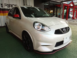 NISSAN�@�}�[�`�@K13���i2016�N�j�@�Ɂ@RECARO�i���J���j�@PRO�@RACER�@RMS�@2700G�@����