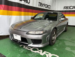 NISSAN�@�V���r�A�@S15�i2000�N�j�@�Ɂ@RECARO�i���J���j�@RS-G�@GK�@BK/�u���[�@����