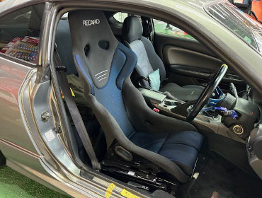 NISSAN�@�V���r�A�@S15�i2000�N�j�@�Ɂ@RECARO�i���J���j�@RS-G�@GK�@BK/�u���[�@����