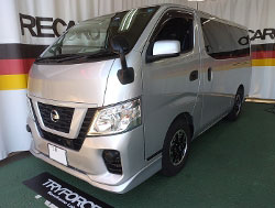 NISSAN�@NV350�L�����o��DX�i2019�N�j�@�Ɂ@RECARO�i���J���j�@LX-F�@TR�@NN�@�~���E�@����
