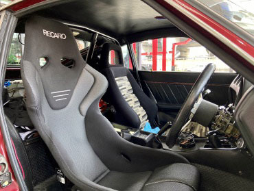 NISSAN�@�t�F�A���f�BZ�@S30�i1974�N�j�@�Ɂ@RECARO�i���J���j�@TS-G�@GK�@BK/SIL�@����