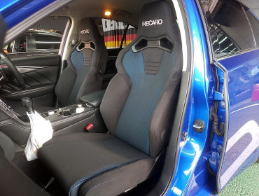 NISSAN�@�X�J�C���C���@HNV37�i2016�N�j�@�Ɂ@RECARO�i���J���j�@SR-C�@BK100�@A/R�@BK/�u���[�@�~���E�@����
