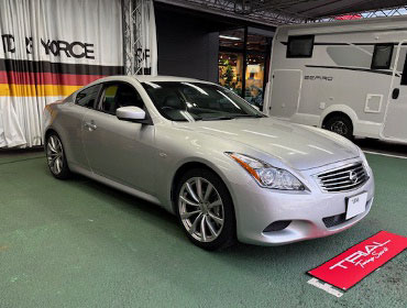 NISSAN�@�X�J�C���C���N�[�y�@TypeS�@CKV36�i2007�N�j�@�Ɂ@RECARO�i���J���j�@SR-S�@BK100�@BK/BK�@����