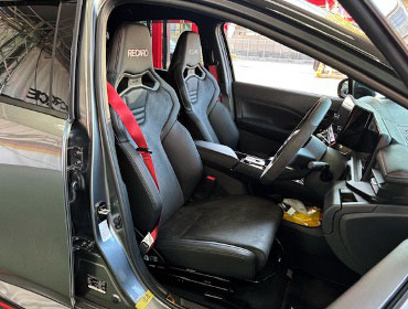NISSAN�@�I�[���j�X���@FE13�i2024�N�j�@�Ɂ@RECARO�i���J���j�@SR-C�@UT100�@BK�@�~���E�@����