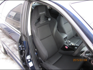 RECARO�i���J���V�[�g�j�@SUBARU�@���K�V�B�@B4�@BL5�@D�^��RECARO�i���J���j�@SR-7F Lassic BK/SIL�@�V�[�g�q�[�^�[�t���@����