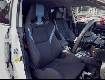RECARO�i���J���V�[�g�j�@SUBARU�@�����H�[�O�@VMG�Ƀ��J���@SR-7 Lassic BK/BL�@����