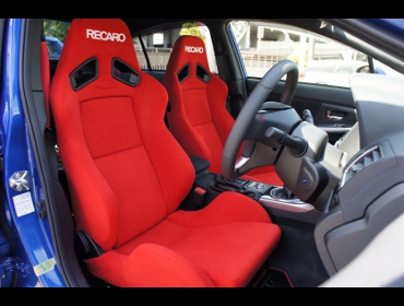 RECARO�i���J���V�[�g�j�@SUBARU�@WRX�@STi�@VAB�Ƀ��J���@SR-7 KK100�@RED�@�~2�r�@����
