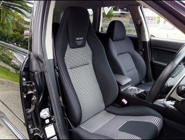 RECARO�i���J���V�[�g�j�@SUBARU�@���K�V�B�@BP5�Ƀ��J���@LX-F IM110 BK�@����