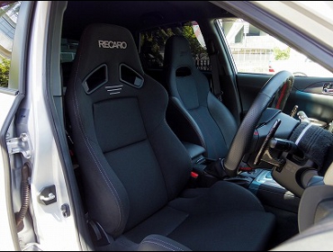 RECARO�i���J���V�[�g�j�@SUBARU�@�C���v���b�TWRX�@STI�@GRF�Ƀ��J���@SR-7 GK100�@BK/BK�@����