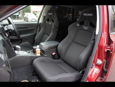 RECARO�i���J���V�[�g�j�@SUBARU�@���K�V�B�@�c�[�����O���S���@BRG�Ƀ��J���@SR-7 GK100�V�[�g�q�[�^�[�t���@BK/BK�@���@SR-7F�@GK100�V�[�g�q�[�^�[�t���@BK/BK�@�~2�r�@����