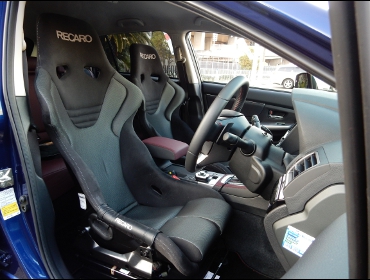 RECARO�i���J���V�[�g�j�@SUBARU�@�����H�[�O�@STI�@VMG�Ƀ��J���@RS-G SK2 �V�[�g�q�[�^�[�t���@BK/SIL�@���@TS-G SK2 �V�[�g�q�[�^�[�t���@BK/SIL�@����