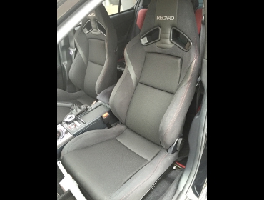 RECARO�i���J���V�[�g�j�@SUBARU�@WRX�@VAB�Ƀ��J���@SR-7�@Lassic �V�[�g�q�[�^�[�t���@BK/RED�@���@SR-7F�@Lassic BK/RED�@����