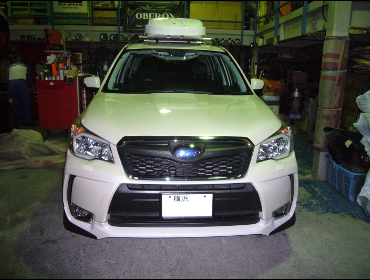 SUBARU�@SJ�t�H���X�^�[�@�Ɂ@RECARO�i���J���j�V�[�g����