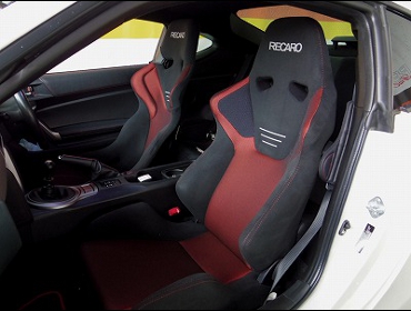 RECARO�i���J���V�[�g�j�@SUBARU�@BRZ�@ZC6�i2012�N�j�@�Ɂ@���J���@RS-G�@GK�@BK/RED�@���@SR-6�@GK100S�@BK/RED�@����