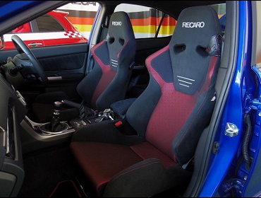 RECARO�i���J���V�[�g�j�@SUBARU�@WRX�@STI�@VAB�i2003�N�j�@�Ɂ@RECARO�i���J���j�@SR-6�@GK100S�@BK/RED�@�~2�r�@����