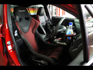 SUBARU�@WRX�@�Ɂ@RECARO�i���J���j�@RS-G�@GK�@BK/RED�@�V�[�g�q�[�^�[�t���@����