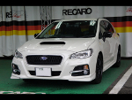 SUBARU�@�����H�[�O�@VM�i2015�N�j�@�Ɂ@RECARO�i���J���j�@SR-7�@GK100�@BK/RED�@����
