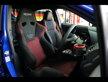 SUBARU�@WRX�@STi�@VAB�i2019�N�j�@�Ɂ@RECARO�i���J���j�@SR-6�@GK100S�@BK/RED�@�V�[�g�q�[�^�[�t���@����
