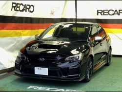 SUBARU�@WRX�@STI�@VAB�i2017�N�j�@�Ɂ@RECARO�i���J���j�@RS-G�@GK�@BK/BK�@�V�[�g�q�[�^�[�t���@����