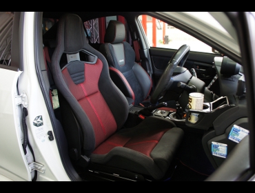 SUBARU�@WRX�@STI�@VAB-D�@�Ɂ@RECARO�i���J���j�@�X�|�[�c�X�^�[�@GK100H�@RED�@����