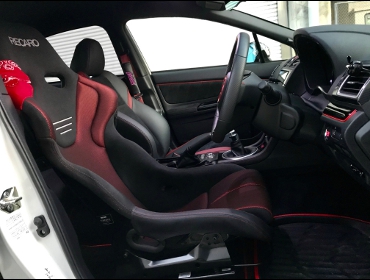 SUBARU�@WRX�@STI�@VAB�i2018�N�j�@�Ɂ@RECARO�i���J���j�@RS-G�@GK�@BK/RED�@����