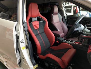 SUBARU�@�����H�[�O�@VM4�i2017�N�j�@�Ɂ@RECARO�i���J���j�@�X�|�[�c�X�^�[�@CL210H�@RED�@����