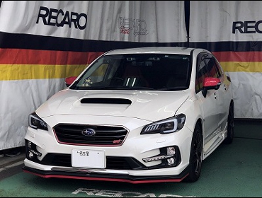 SUBARU�@�����H�[�O�@VM4�i2017�N�j�@�Ɂ@RECARO�i���J���j�@�X�|�[�c�X�^�[�@CL210H�@RED�@����