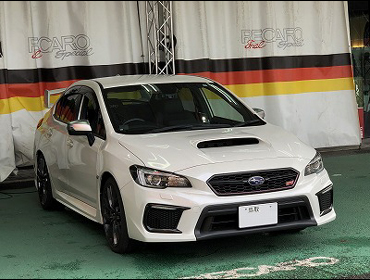 SUBARU�@WRX�@STI�@VAB�i2018�N�j�@�Ɂ@RECARO�i���J���j�@SR-7�@GK100�@BK/RED�@����