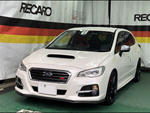 SUBARU�@�����H�[�O�@A�i2014�N�j�@�Ɂ@RECARO�i���J���j�@SR-7�@GU100H�@RED�V�[�g�q�[�^�[�t���@����