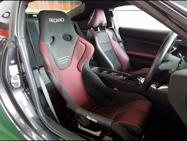 SUBARU�@BRZ�@�Ɂ@RECARO�i���J���j�@TS-G�@GK�@BK/RED�@�V�[�g�q�[�^�[�t���@����