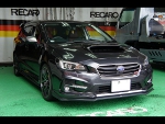 SUBARU�@�����H�[�O�@VM4�i2017�N�j�@�Ɂ@RECARO�i���J���j�@SR-7F�@GU100H�@RED�@�V�[�g�q�[�^�[�t���@����