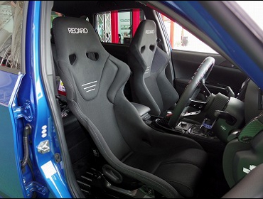 SUBARU�@WWRX�@STI�@GVB�i2012�N�j�@�Ɂ@RECARO�i���J���j�@RS-G�@GK�@BK/BK�@���@SR-6�@GK100S�@BK/BK�@����