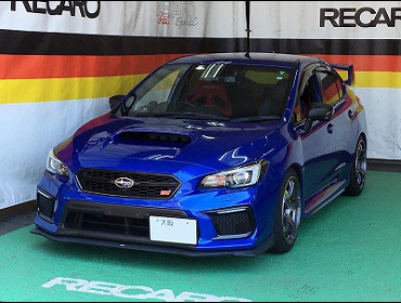 SUBARU�@WRX�@STI�@VAB�i2017�N�j�@�Ɂ@RECARO�i���J���j�@SR-7�@GU100�@RED�@����