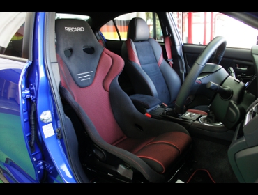 SUBARU�@WRX�@sti�@VAB�i2019�N�j�@�Ɂ@RECARO�i���J���j�@RS-G�@GK�@BK/RED�@����