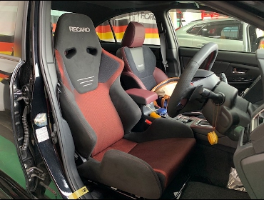 SUBARU�@WRX�@S4�@VAG�i2019�N�j�@�Ɂ@RECARO�i���J���j�@SR-6�@GK100S�@BK/RED�@�V�[�g�q�[�^�[�t���@����
