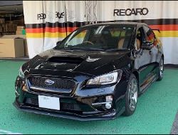 SUBARU�@WRX�@S4�@VAG�i2016�N�j�@�Ɂ@RECARO�i���J���j�@SR-7�@GU100H�@�u���E���@�V�[�g�q�[�^�[�t���@����
