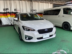 SUBARU�@�C���v���b�T�X�|�[�c�@GT7�@�Ɂ@RECARO�i���J���j�@SR-7�@GU100�@BK�@����