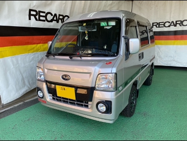 SUBARU�@�T���o�[�f�B�A�X�o���@SC4WD�@TV2�i2012�N�j�@�Ɂ@RECARO�i���J���j�@SR-7F�@GK100�@BK/�u���[�@A/R�@����